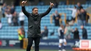 Daniel Farke salutes Leeds show of strength after 3-0 win at The Den