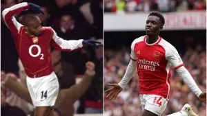 England new boy Eddie Nketiah motivated by ‘magnificent’ Thierry Henry