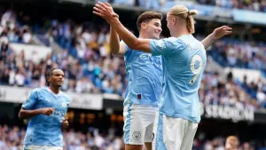 Erling Haaland on fire again for Man City and Tottenham continue fine start