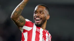 Brentford’s Ivan Toney is reportedly wanted by Arsenal (Adam Davy/PA)