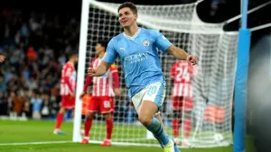 Julian Alvarez relishing Erling Haaland link-up as Man City launch cup defence