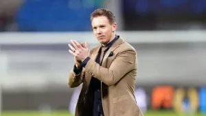 Julian Nagelsmann takes charge of Germany ahead of next year’s Euros