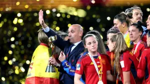 Luis Rubiales conduct has caused ‘enormous damage’, says Spanish FA