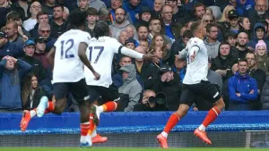 Luton celebrate landmark Premier League win to turn up heat on Everton