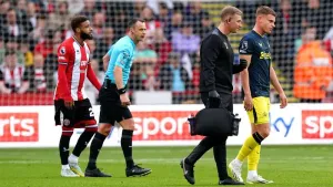 Newcastle to be without injured Harvey Barnes for ‘months rather than weeks’