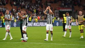 Rafael Leao guilty of bad miss as Newcastle earn point in UCL opener at AC Milan