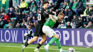 Hibernian hold Premiership leaders Celtic to goalless draw at Easter Road