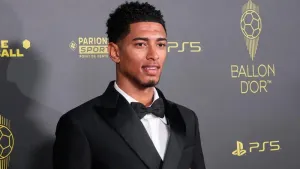 Jude Bellingham wins Kopa Trophy at Ballon d’Or ceremony