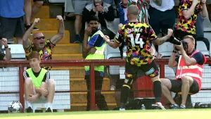 Late Joe Garner goal earns Carlisle victory over Burton