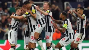 Local boys Dan Burn and Sean Longstaff score as Newcastle stun PSG