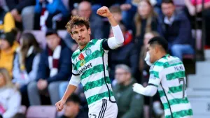 Matt O’Riley on scoresheet again as Celtic claim comfortable victory at Hearts