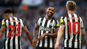 Newcastle romp to victory over Crystal Palace