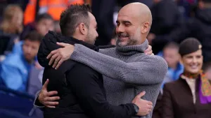 Pep Guardiola hails ‘exceptional’ Brighton after Man City return to winning ways