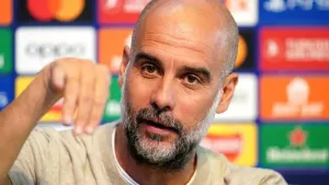 Pep Guardiola says Manchester City flight to Leipzig being delayed ‘no problem’