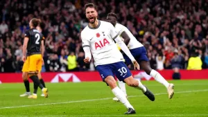 Rodrigo Bentancur back in full training but weeks away from Tottenham return