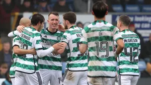 Celtic gear up for Atletico Madrid showdown with victory at 10-man Ross County