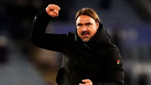 Daniel Farke: Leeds rewarded for bravery and courage at Leicester
