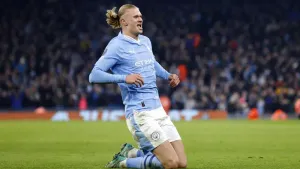 Erling Haaland back with a bang as Manchester City progress in Champions League