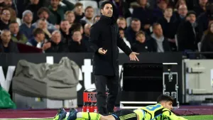 I’m responsible – Mikel Arteta accepts blame for Arsenal loss at West Ham