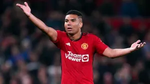 Man Utd midfielder Casemiro sidelined for ‘several weeks’ with hamstring injury
