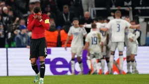 Man Utd throw away lead twice after Rashford red in damaging Copenhagen defeat