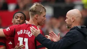 Rasmus Hojlund says ‘a matter of time’ until Erik ten Hag improves Man United