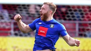 Super sub George Thomson sets new Harrogate winning record with late strike