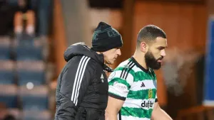 Cameron Carter-Vickers injury dampens Celtic’s mood after win at Dundee