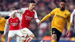 Gabriel Martinelli desperate for Arsenal to stay at Premier League summit