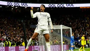 Jude Bellingham on target again as Real Madrid beat Villarreal