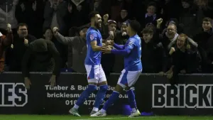 Kyle Wootton and Paddy Madden on target as leaders Stockport edge Notts County