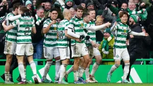 Kyogo Furuhashi settles Old Firm derby as Celtic end Philippe Clement run