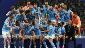 Man City reach the top of European football while fighting financial charges