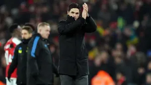 Mikel Arteta heaps praise on players as Arsenal pull four points clear at summit