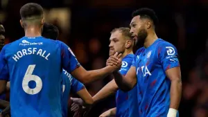 Stockport go six points clear with late leveller at Morecambe