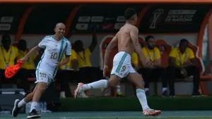 Algeria striker Baghdad Bounedjah denies Burkina Faso at the death