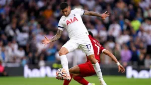 Ange Postecoglou pleased to see Cristian Romero ‘step up’ and lead by example