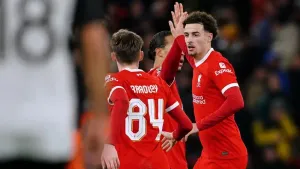 Cody Gakpo caps second-half turnaround as Liverpool earn advantage over Fulham
