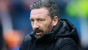 Derek McInnes furious with red card decision as Kilmarnock let lead slip