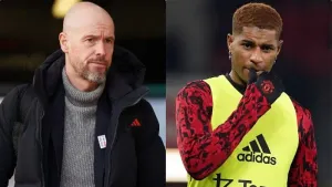 Erik ten Hag vows to deal with Marcus Rashford absence as Man Utd win at Newport