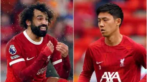 Jurgen Klopp happy for Mohamed Salah and Wataru Endo’s absences to be minimum