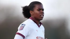 Khadija Shaw urges Manchester City to ‘keep pushing’ after strong end to year