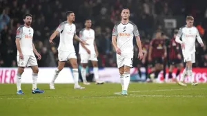 Luke Williams accepts blame for Swansea’s FA Cup humbling at Bournemouth
