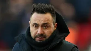 Roberto De Zerbi wants more from two-goal Brighton hero Joao Pedro