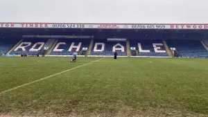 Rochdale get back to winning ways with victory over Kidderminster