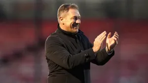 Scott Lindsey happy with Crawley progress after beating former club Swindon