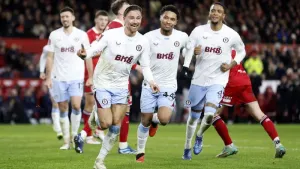 Unai Emery impressed by Aston Villa maturity after late winner at Middlesbrough