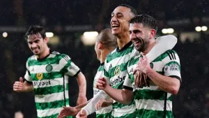 Celtic remain second despite running riot against Dundee