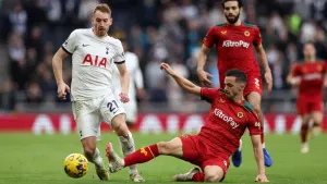 Dejan Kulusevski unhappy with Tottenham’s defensive discipline against Wolves