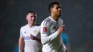 Leeds finally break down Plymouth to set up Premier League clash